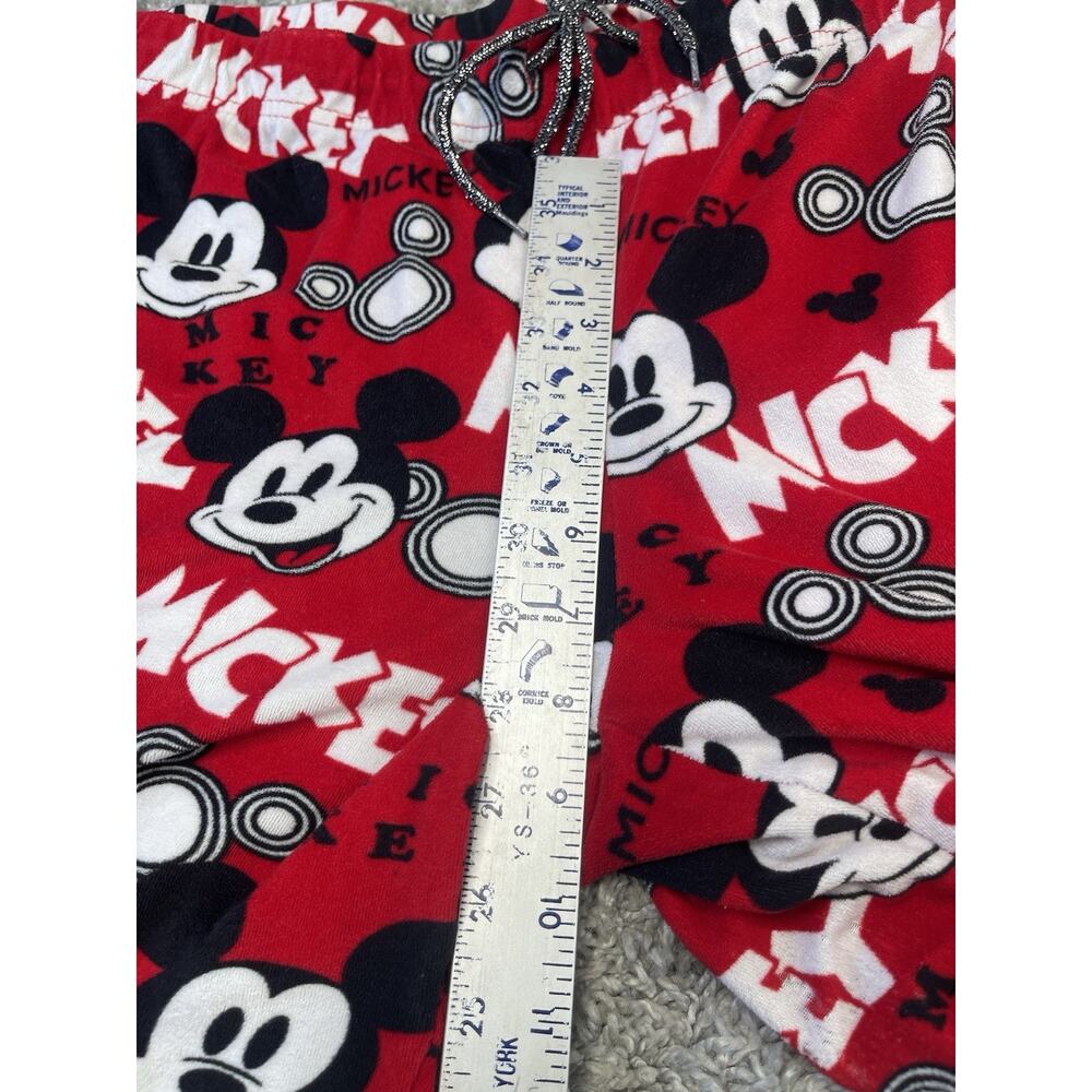 Disney Mickey Mouse Sleepwear Pajama Pants Size Large Cozy Lounge Womens - Picture 6 of 9